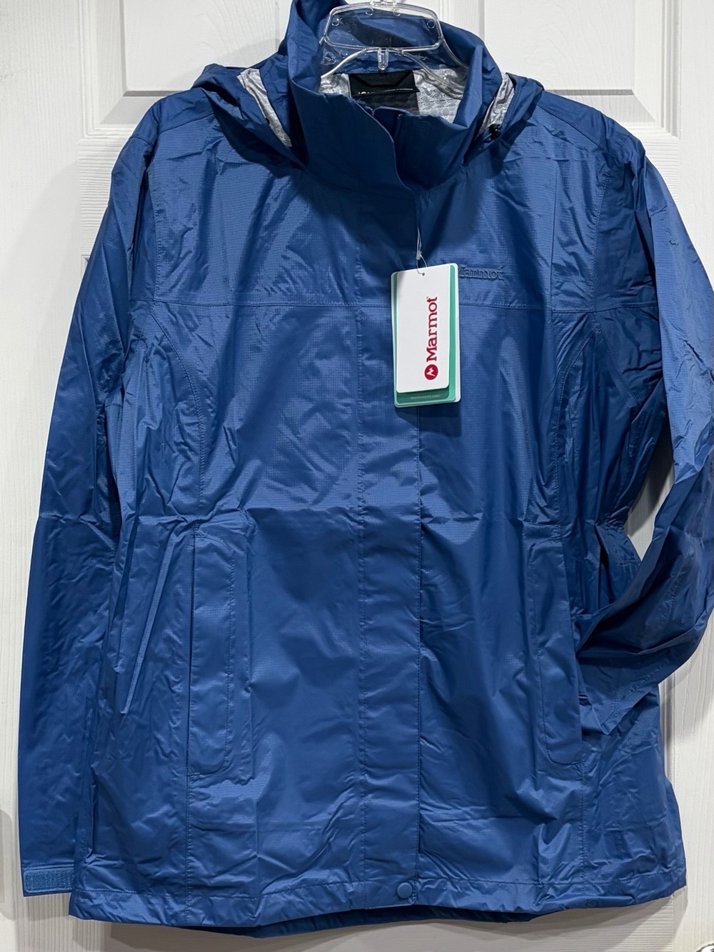 Marmot Women's XL PreCip® Eco Jacket Blue NWT Rain Waterproof Breathable